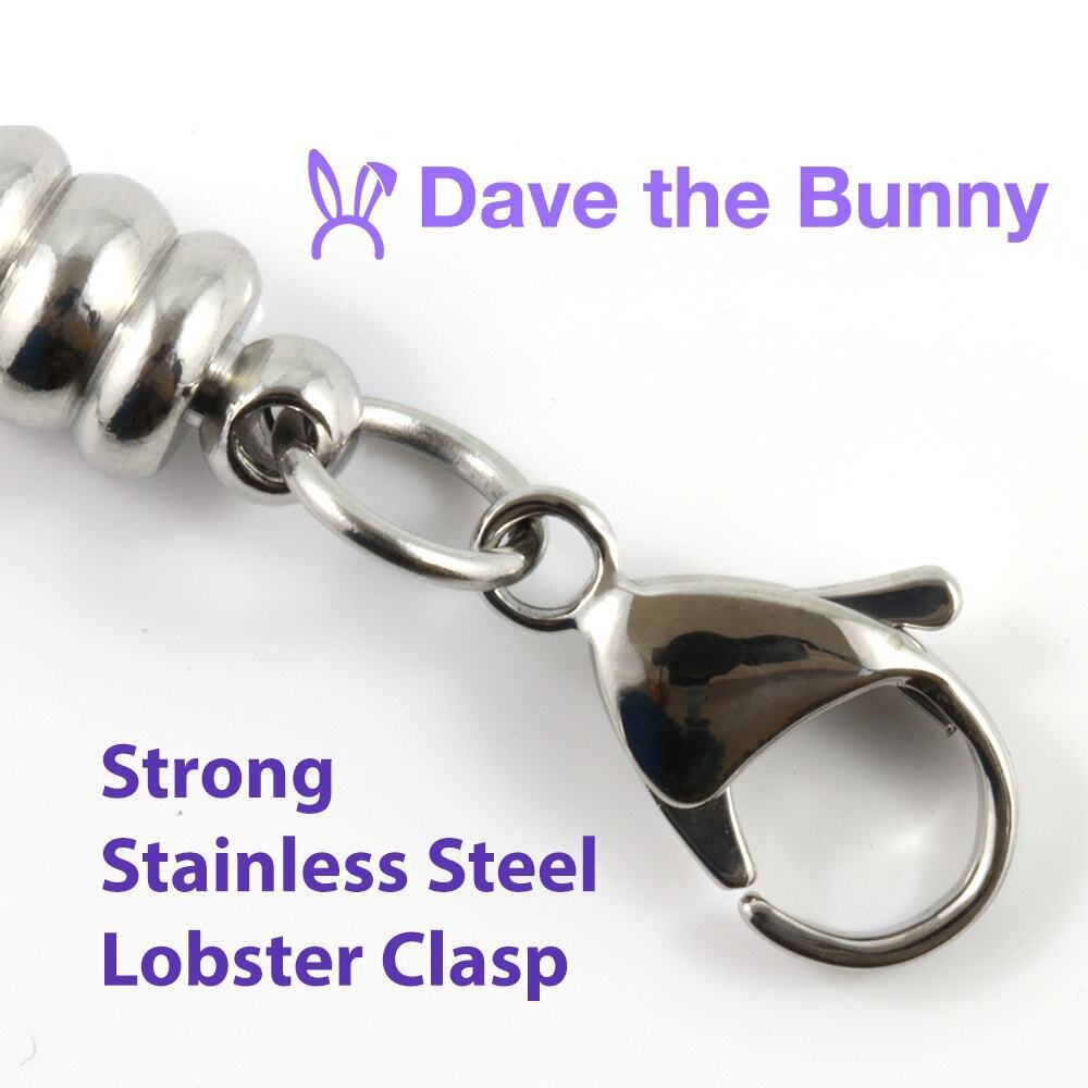 Love Charm With Stainless Steel Connector, Tiny I Love You Accent for Love Gifts - Picture 11 of 12